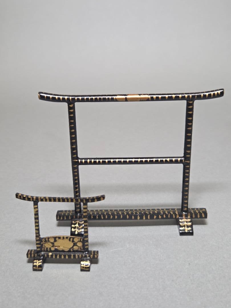 古い小さな小さな雛道具　化粧道具　十三揃