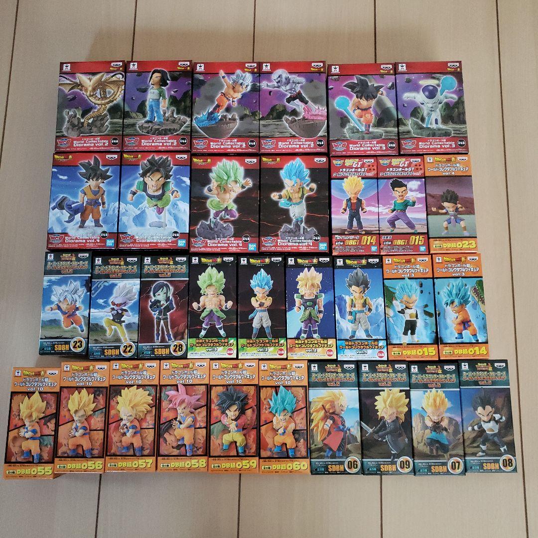 ワーコレ　ドラゴンボール　フィギュア　ワールドコレクタブルフィギュア