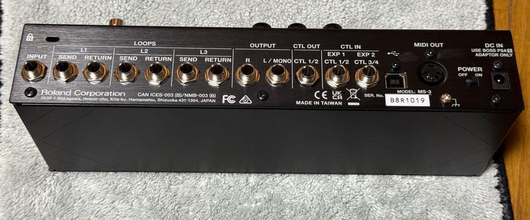 BOSS MS-3 マルチエフェクター スイッチャー 付属品全て有