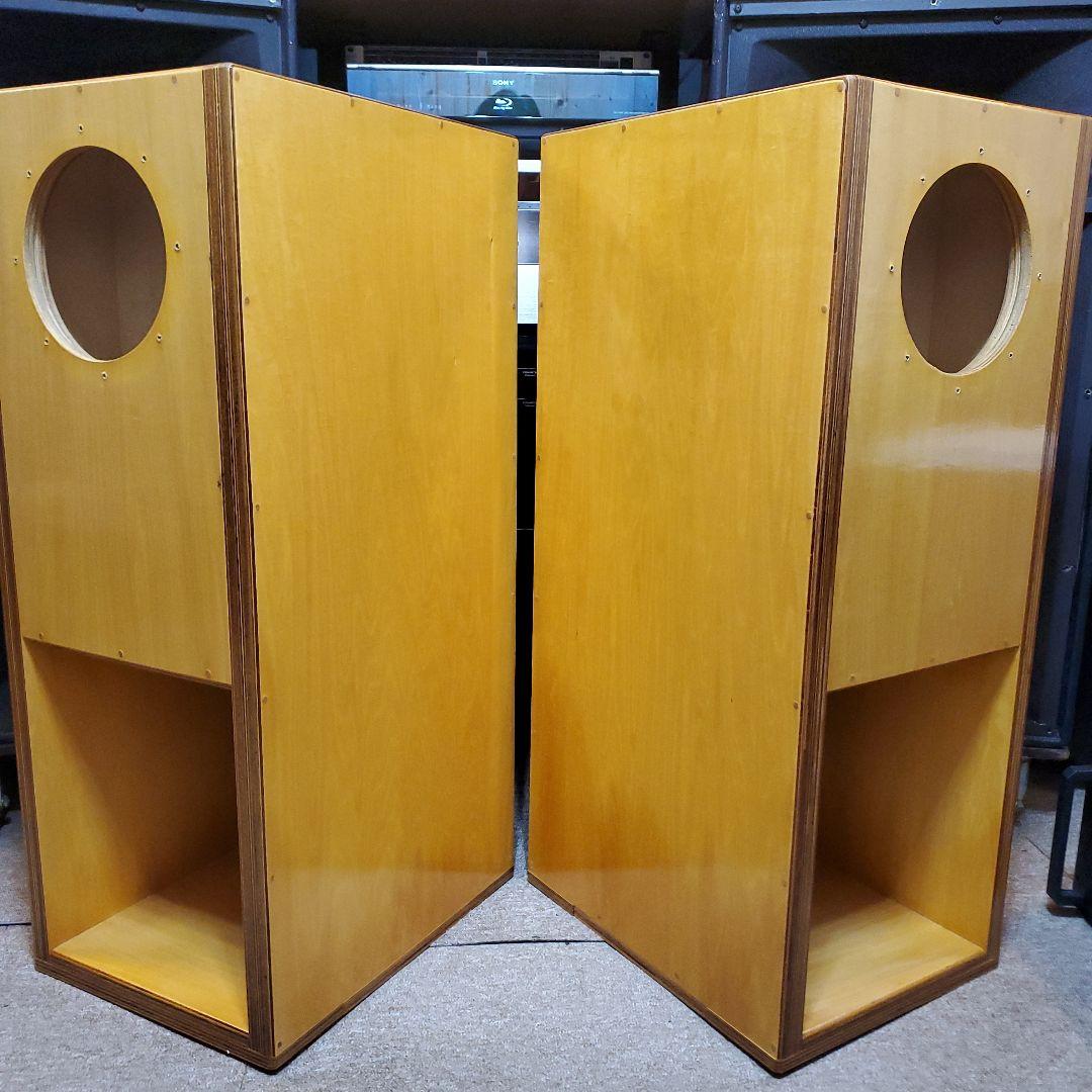 堂々たる造り20cmバックロードエンクロージャー　ペア