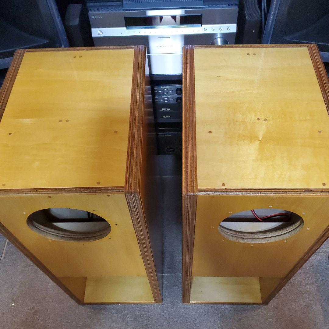 堂々たる造り20cmバックロードエンクロージャー　ペア