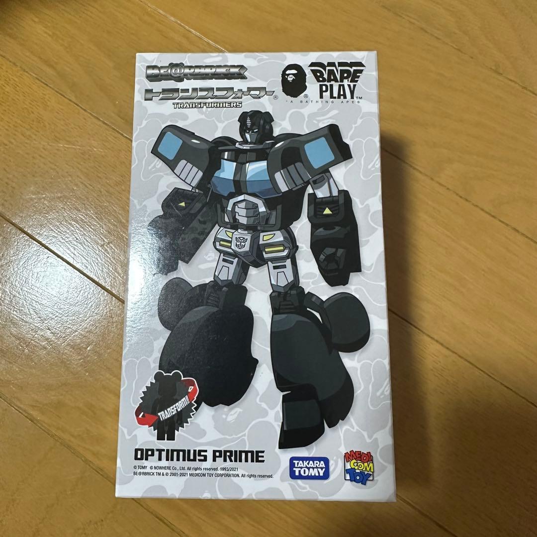 BE@RBRICK×TRANSFORMER OPTIMUS PRIME BAPE