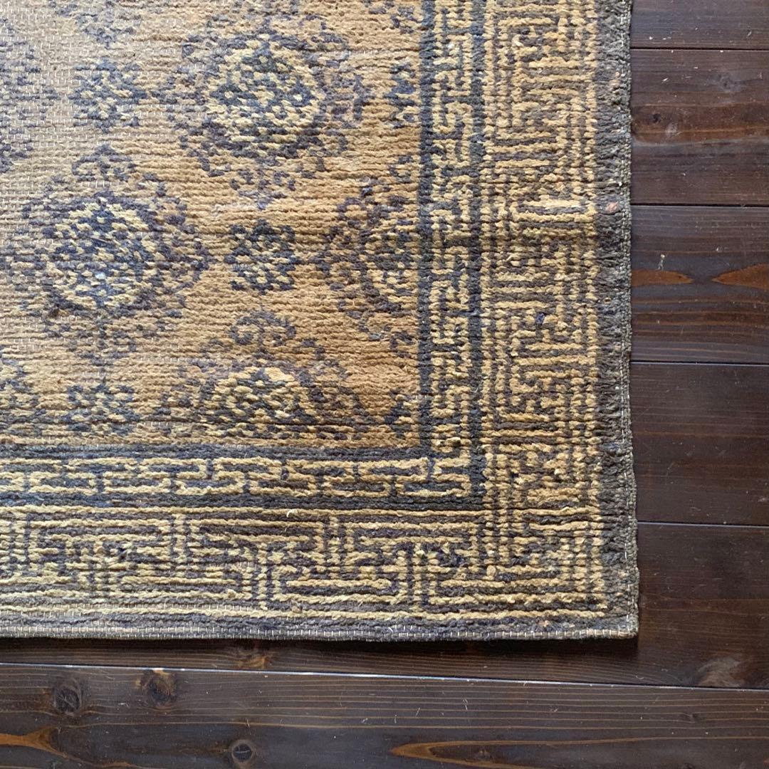 古い 段通 古道具 アンティーク