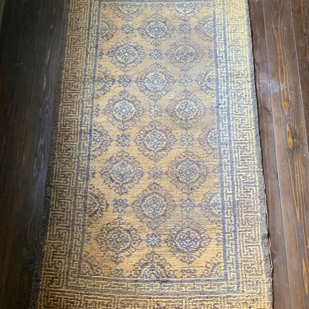 古い 段通 古道具 アンティーク