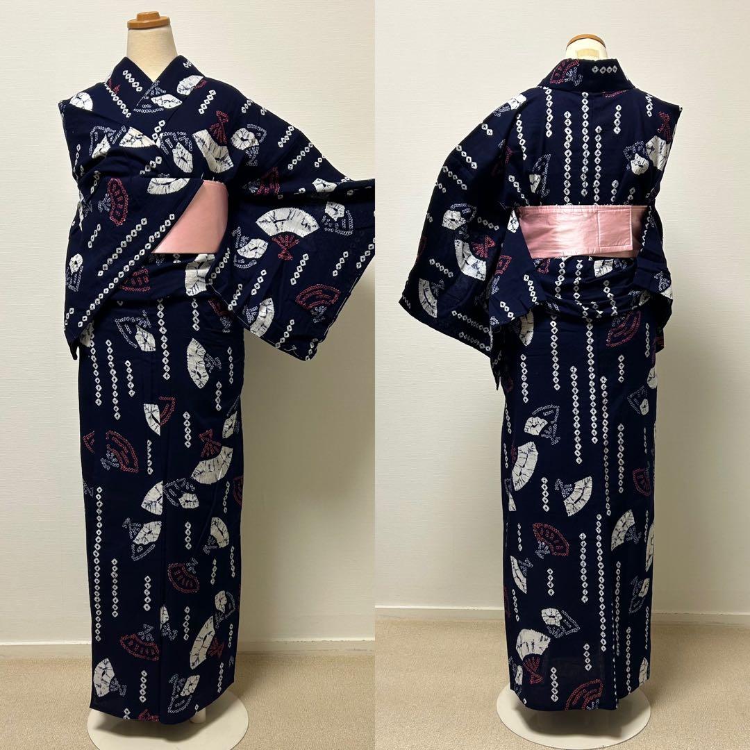 【浴衣】有松絞り 未使用品62604