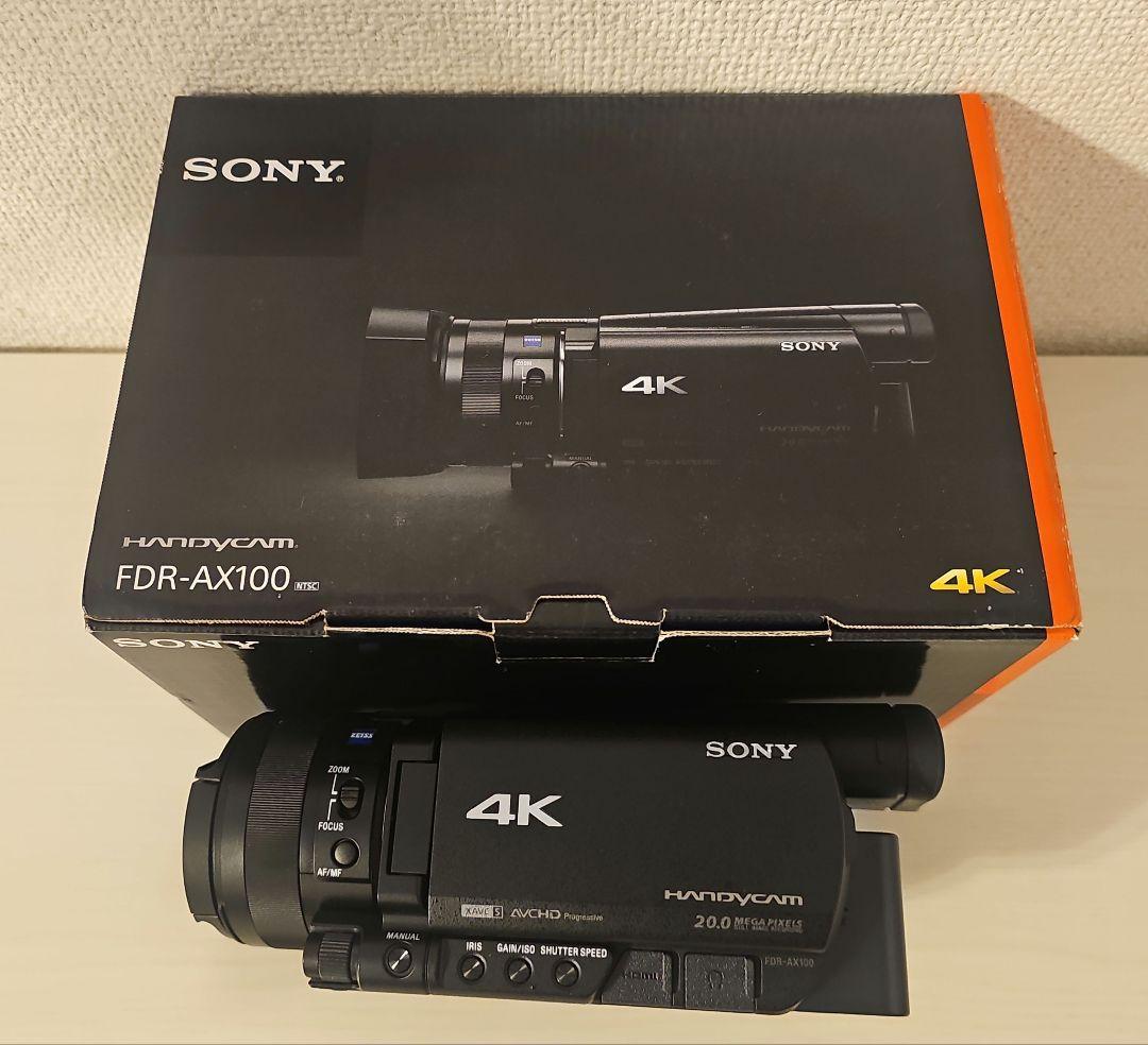 SONY ハンディカム FDR-AX100 4K