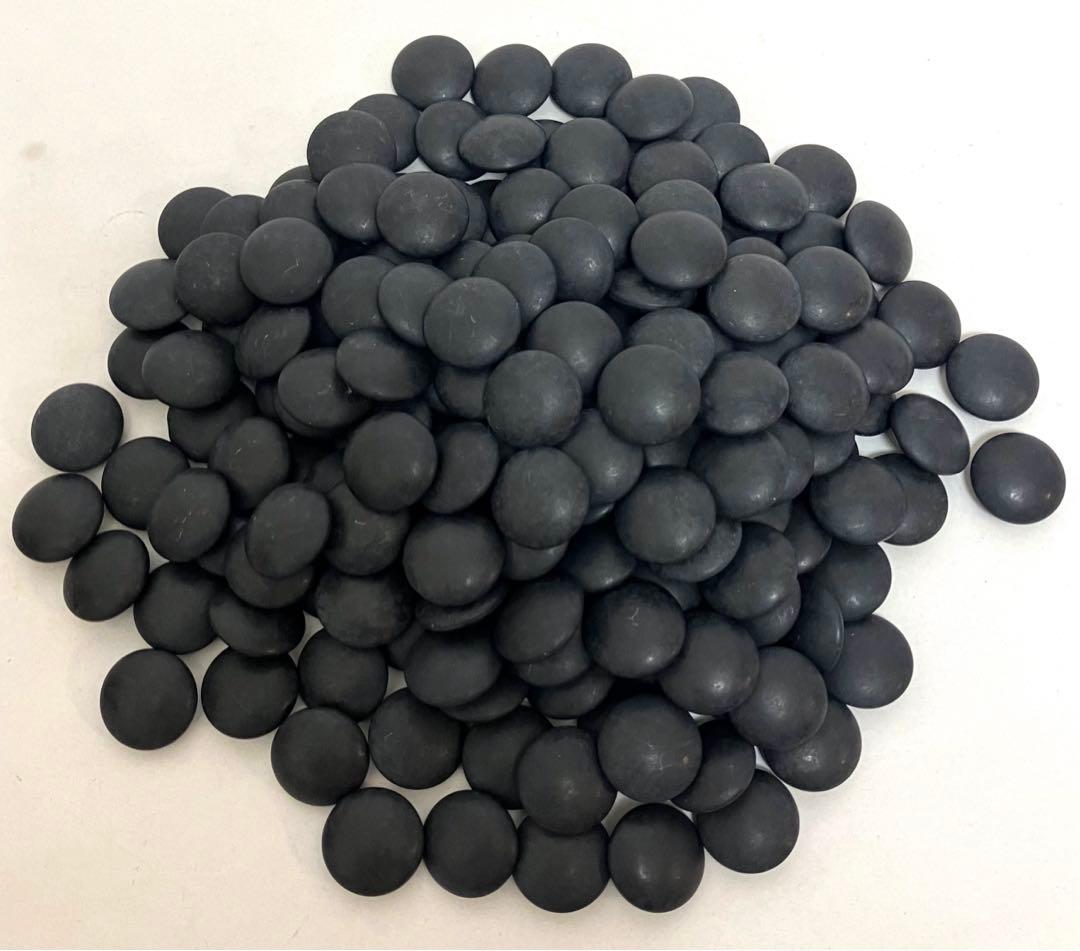 美品 送料無料 囲碁 碁石33号〜34号 蛤碁石 那智黒