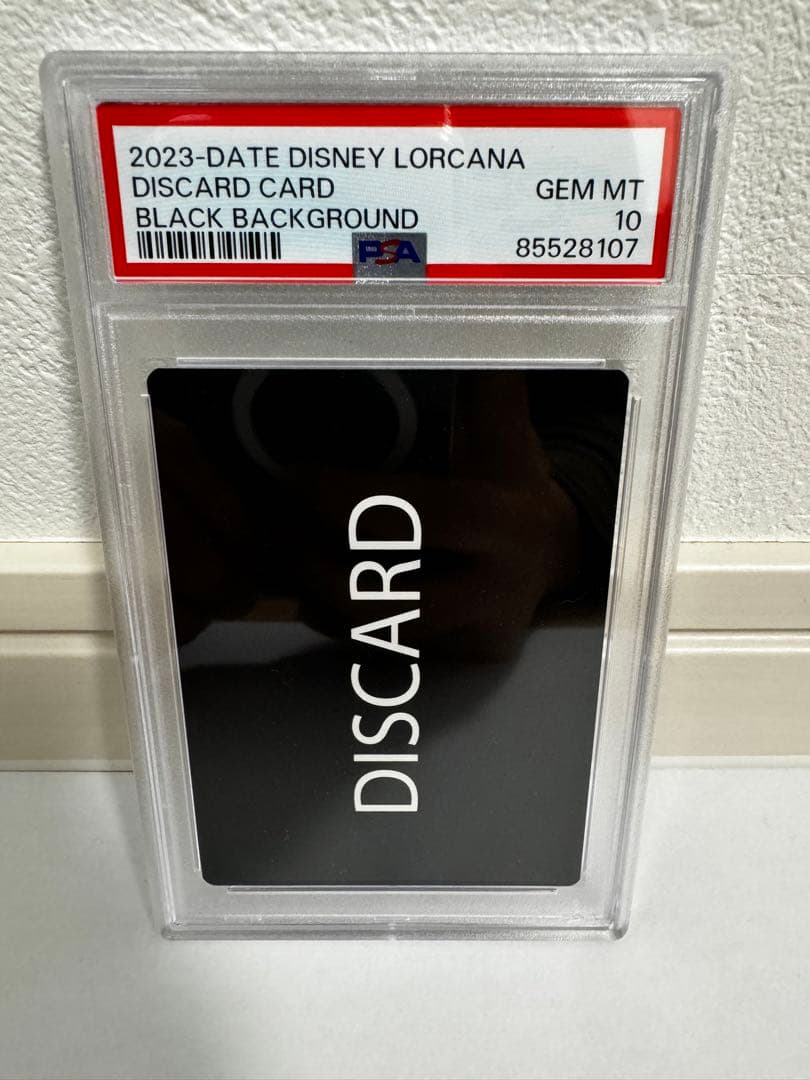 PSA10 初版　lorcana DISCARD エラーカード　希少　ロルカナ