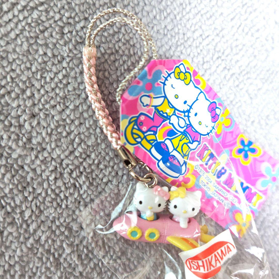 〖激レア〗ハローキティミミィ　ストラップ 　根付け　キティミミィ　ストラップ