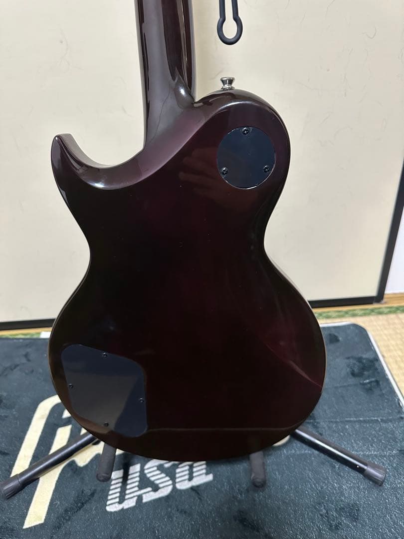 Aria pro ii Duncan Designed搭載パープルエレキギター