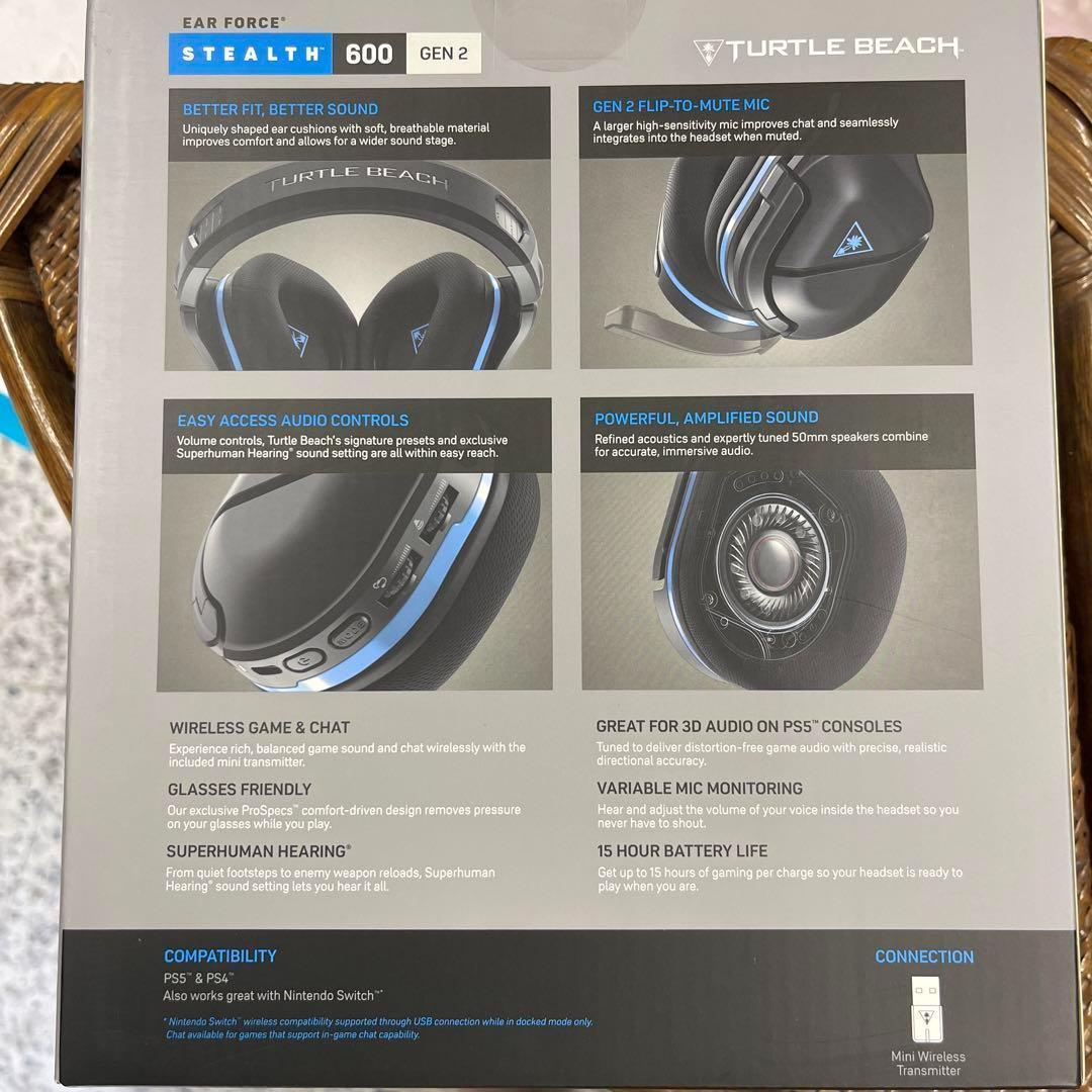 Turtle Beach Stealth600 Gen2 ゲーミングヘッドセット