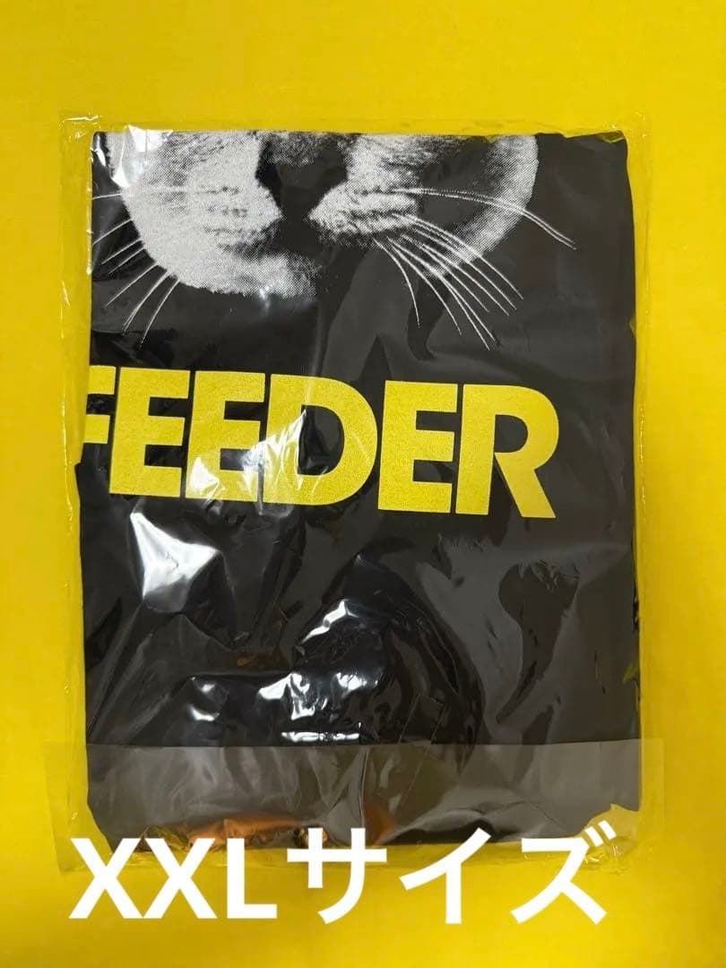 FEEDER 猫の顔CAT FACE Tシャツ XXLサイズ