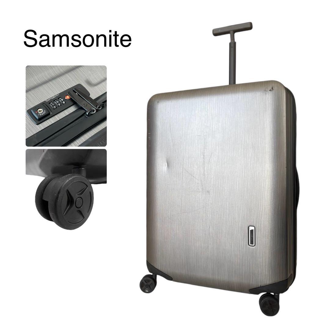 Samsonite サムソナイト イノヴァ 100L スーツケース シルバー系