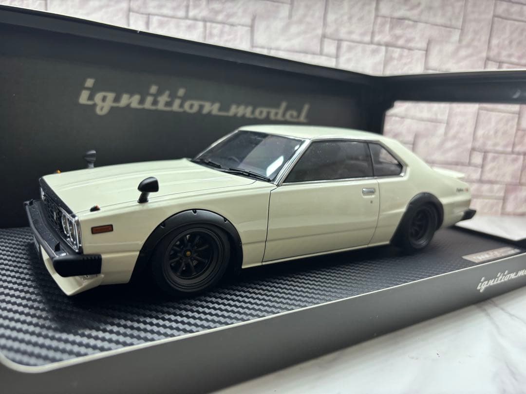 はっぴー！1/18ミニカー　初期型スカイラインジャパン【新品】Fミラー