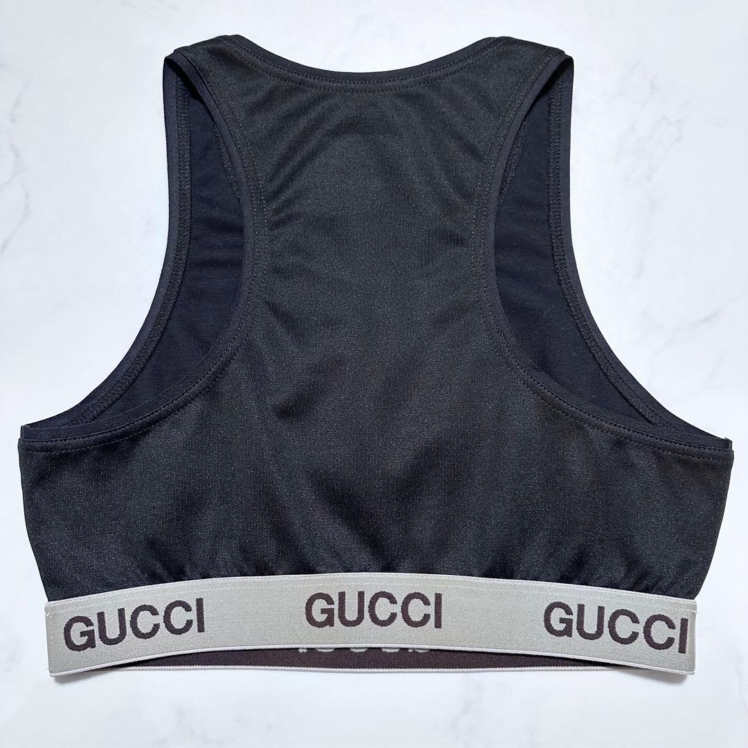 現行タグ✨グッチ × ザノースフェイス スポブラ タンクトップ 黒 XXS