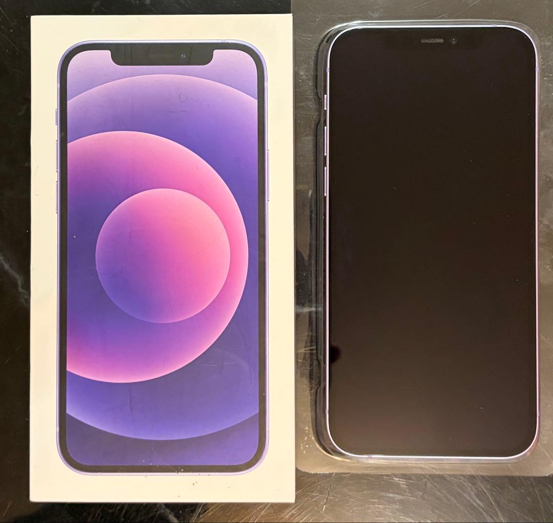 iPhone12 64GB SIMフリー 最新モデルに無いラベンダー