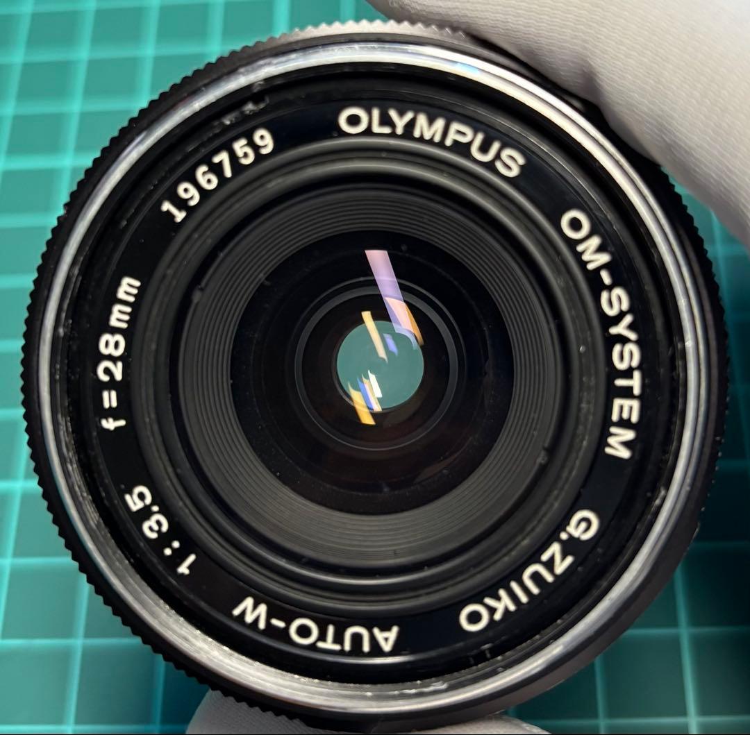 ★ OLYMPUS OM-2N + 広角レンズ 28mm