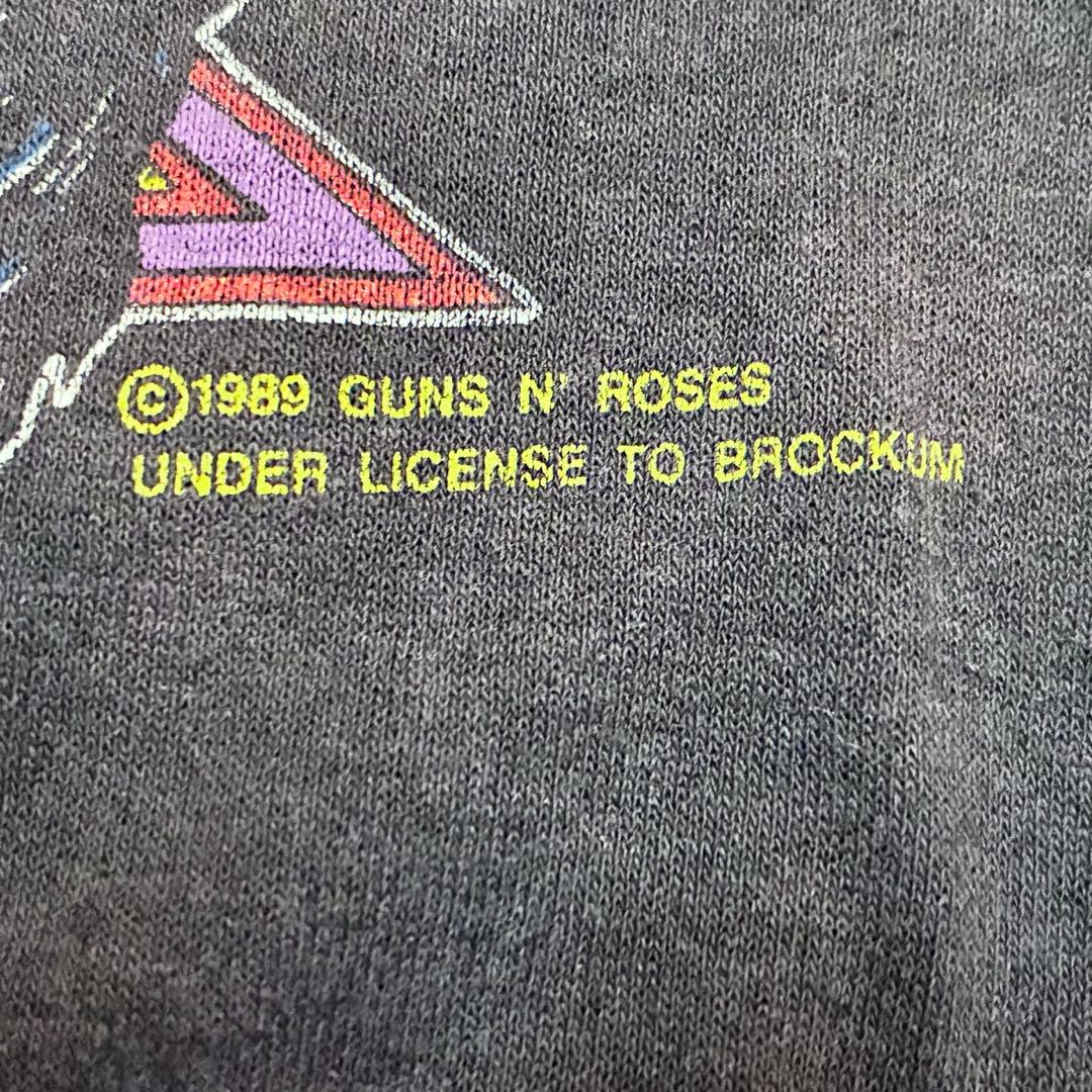 80s GUNS N' ROSES ヴィンテージ オフィシャルTシャツ②