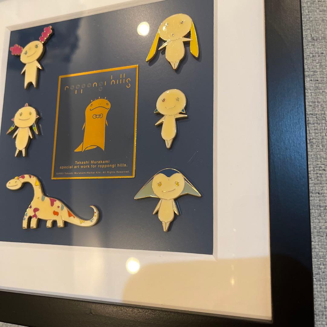 村上隆＊六本木ヒルズ＊ロクロク星人＊ピンバッジ