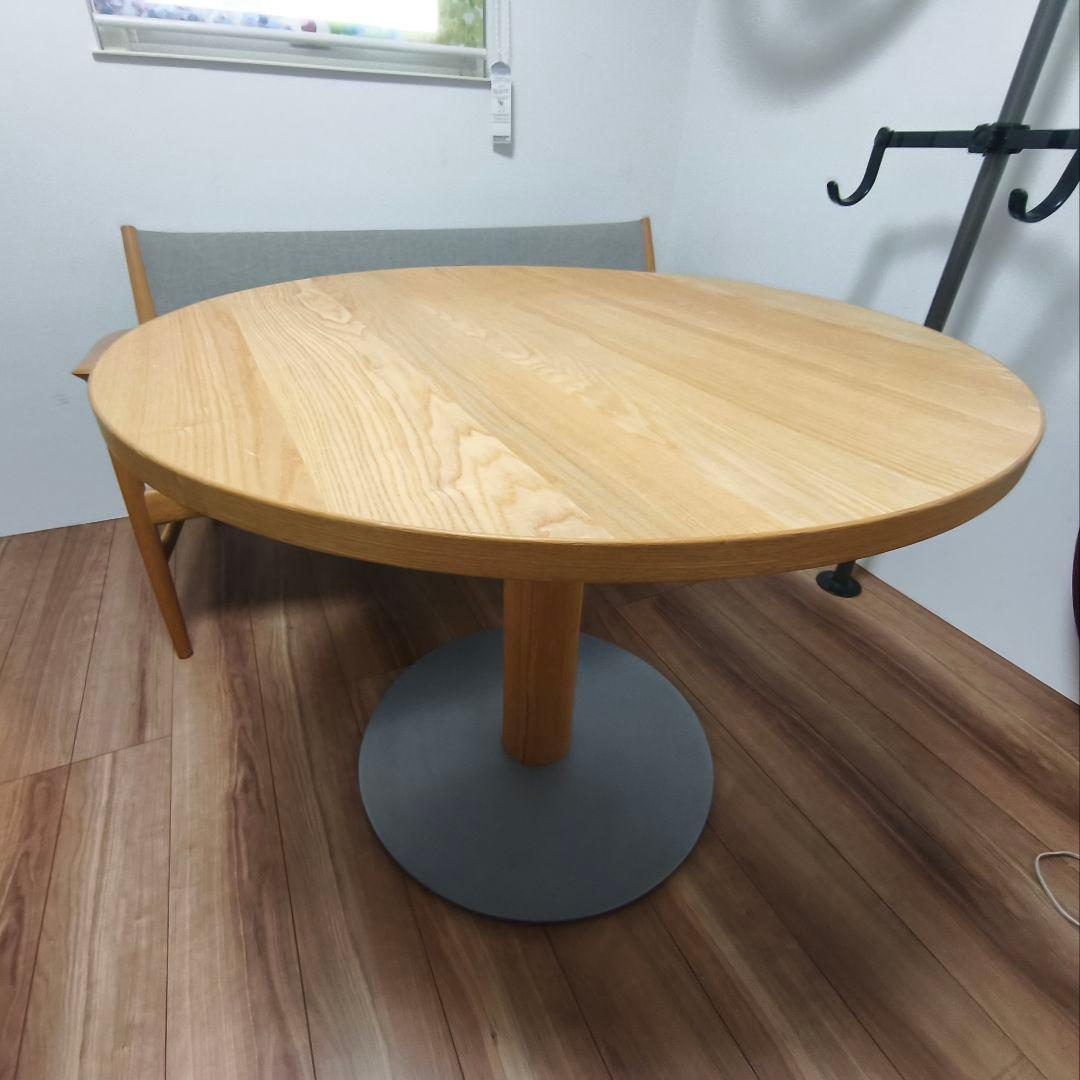 カンディーハウス KOTONラウンドテーブル φ90 美品 ダイニングテーブル