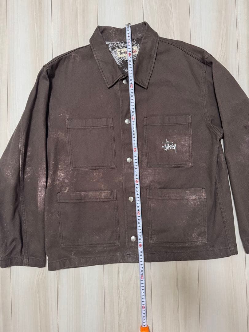 ストゥーシー ジャケット ブラウン