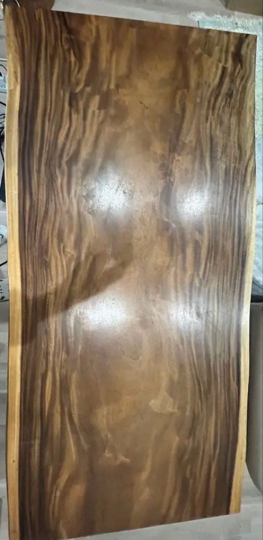 モンキーポッド　一枚板　ダイニングテーブル　184センチ 無垢板 天板