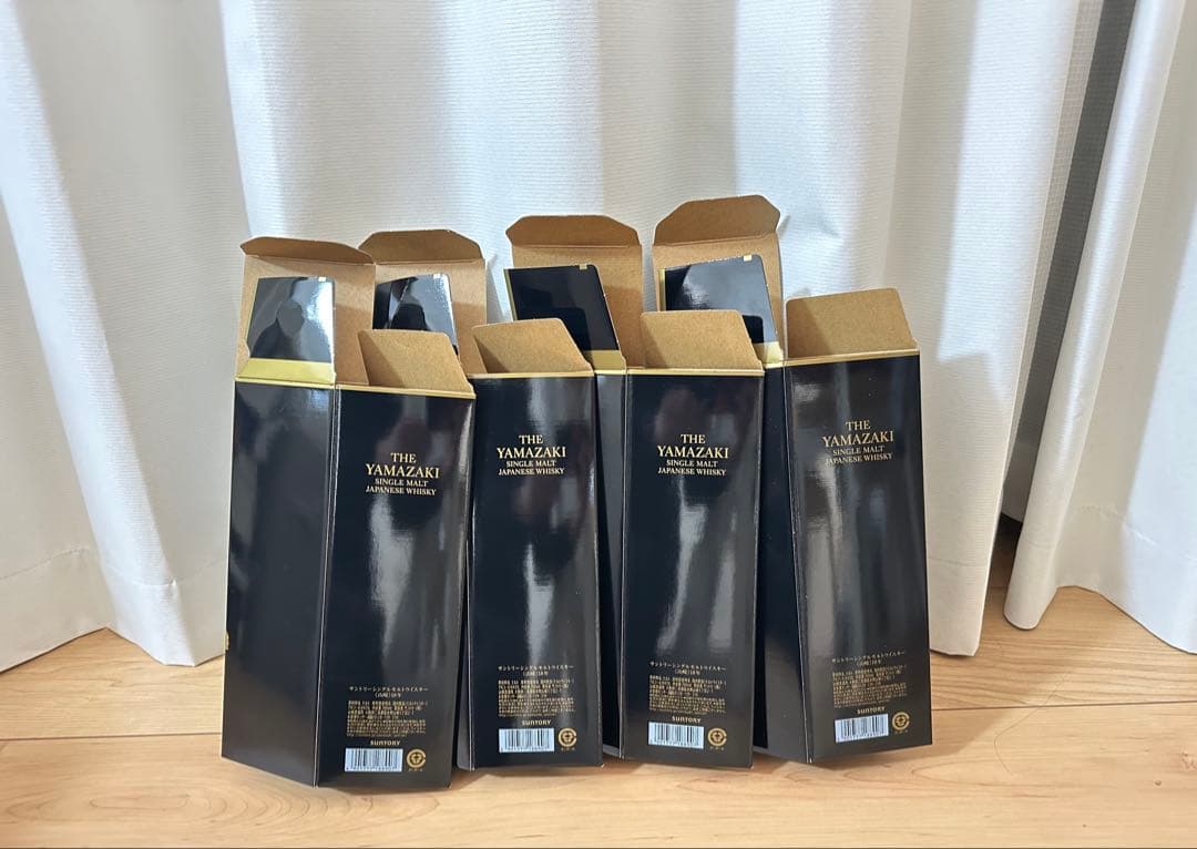 山﨑18年　空箱　４個