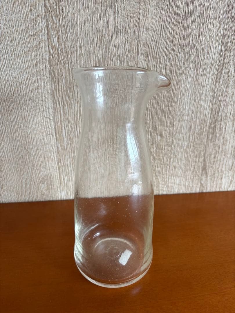 安土忠久氏作 吹きガラスピッチャー