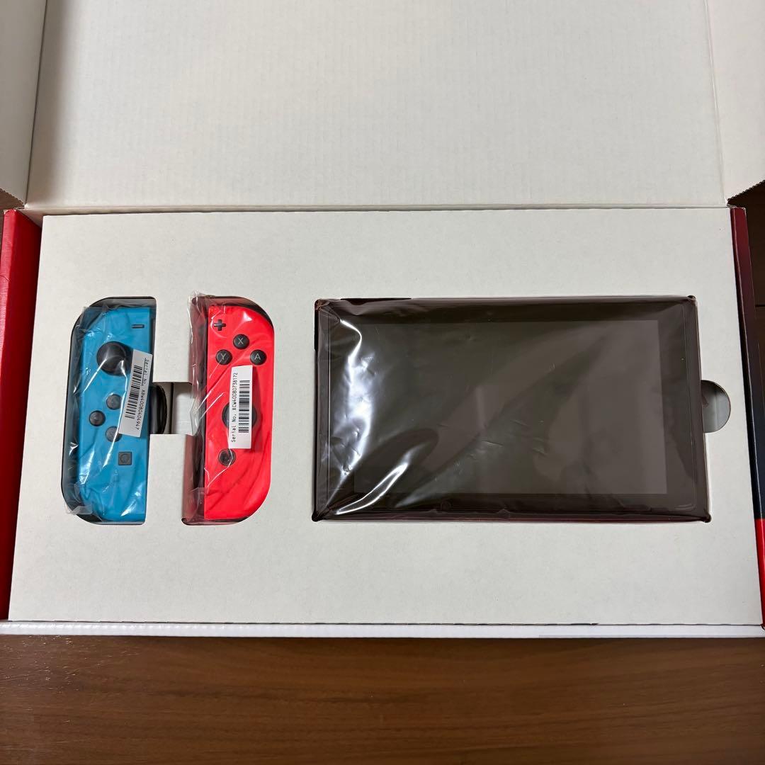 付属品完備 Nintendo switch 本体 フィルム・ケース付き