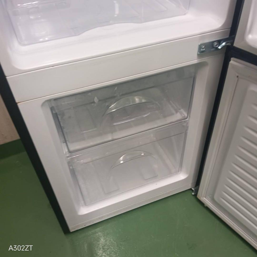 80 ニトリブラックカラーセット　冷蔵庫　洗濯機　セット　小型　1人暮らし　綺麗