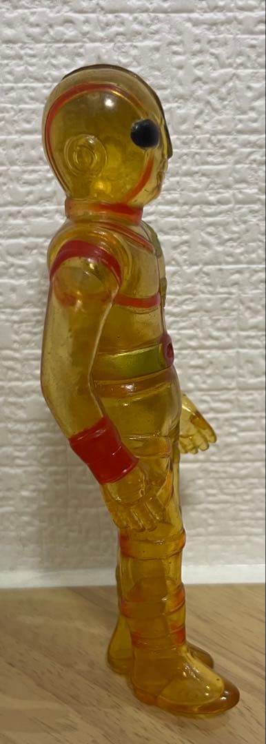 タカトク キカイダー クリア成型 ミニソフビ