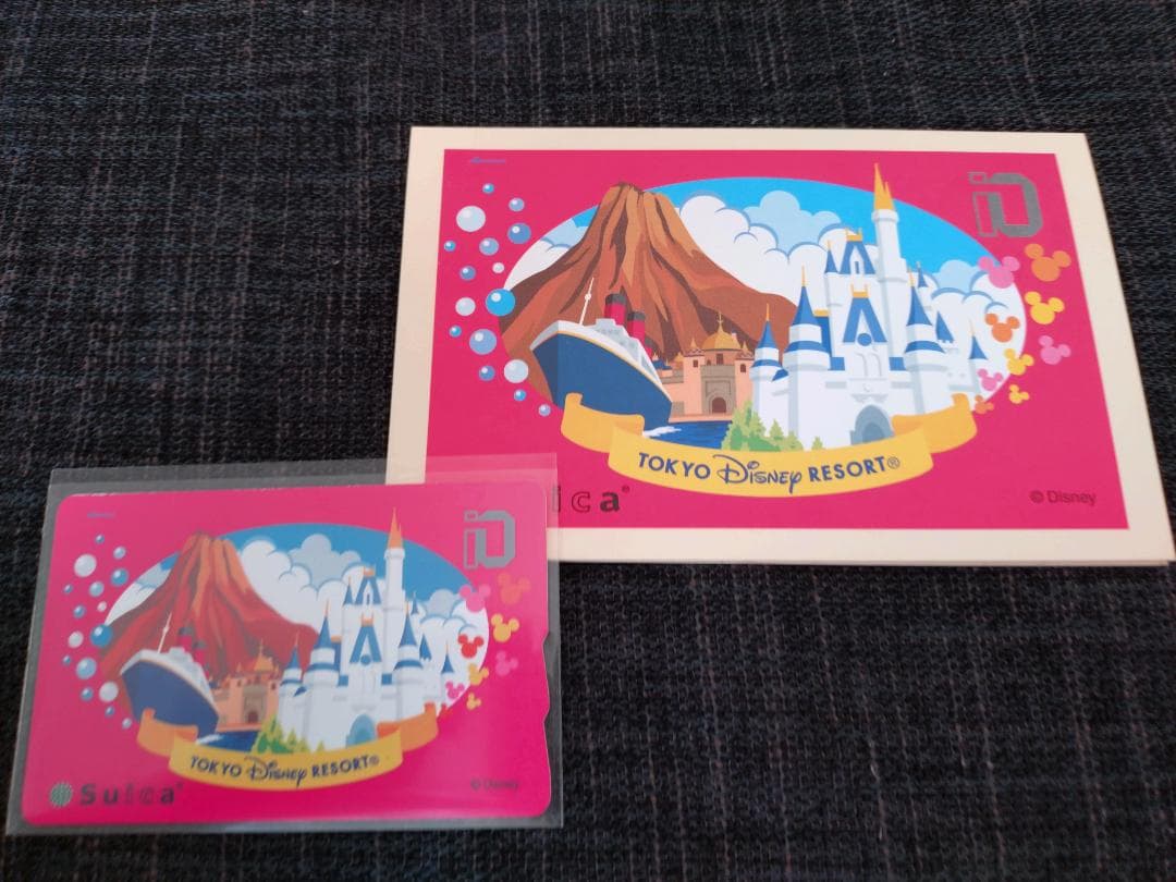 【新品・未使用】ディズニーリゾートオリジナル記念Suica（限定品）