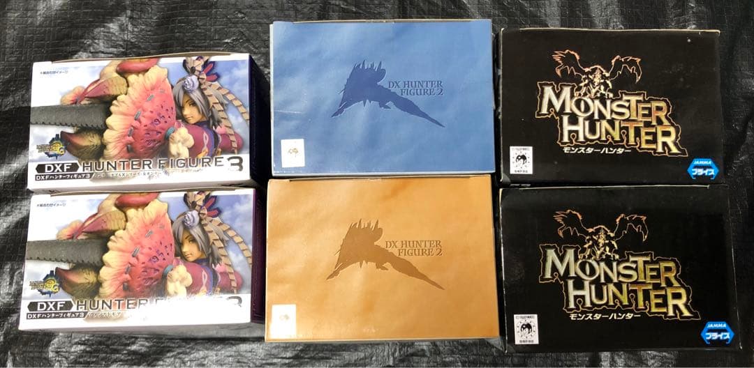 6点セット モンスターハンター モンハン DXFフィギュア ハンター 武器