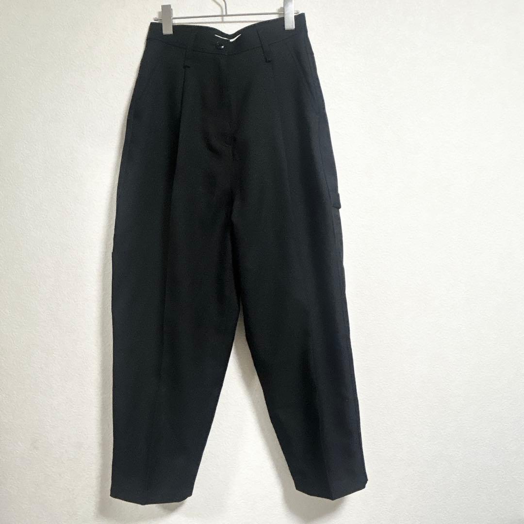 未使用タグ付き ETRE TOKYO ツイルペインターパンツ M 黒 ブラック