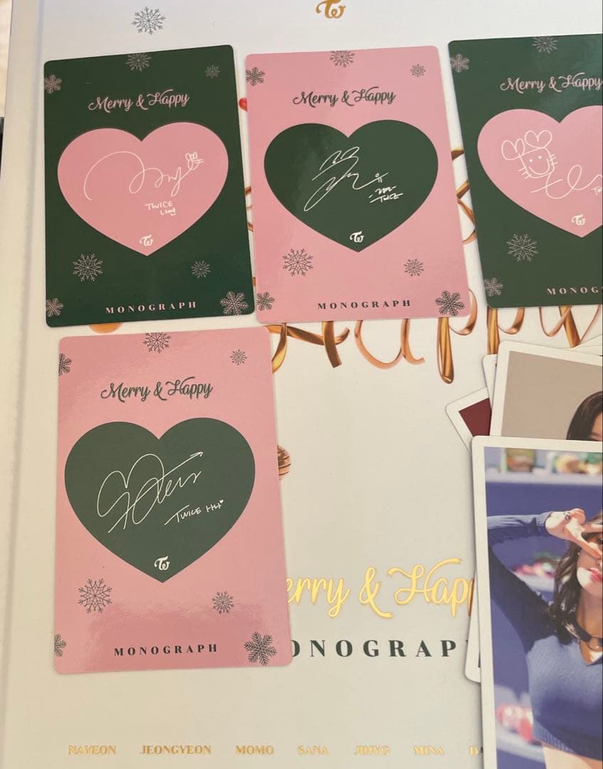 TWICE モノグラフ セット売り