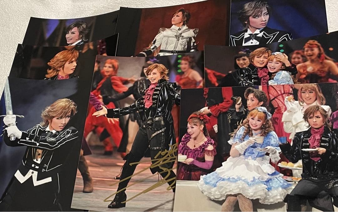 【公式】宝塚 明日海りお 直筆サイン入り舞台写真セットH