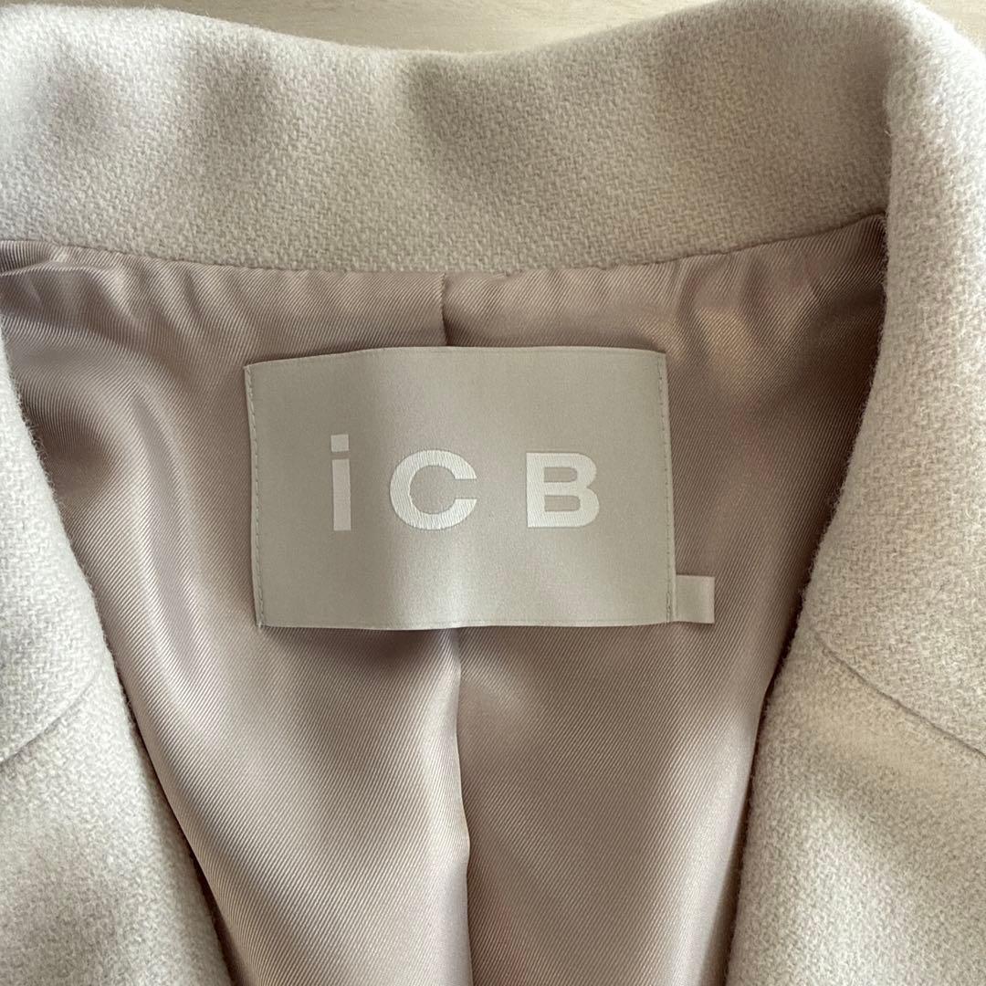 ICB ウールライトメルトンチェスターコート サイズ4 定価1/3以下ほぼ未使用