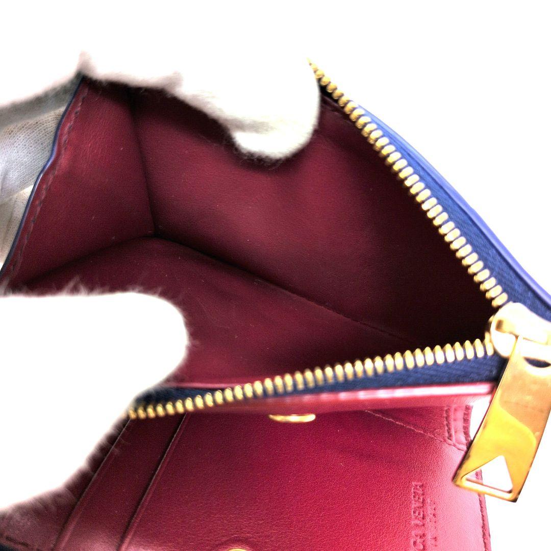 【極美品 RFID搭載 現行】ボッテガヴェネタ　スモールカセット　バイカラー