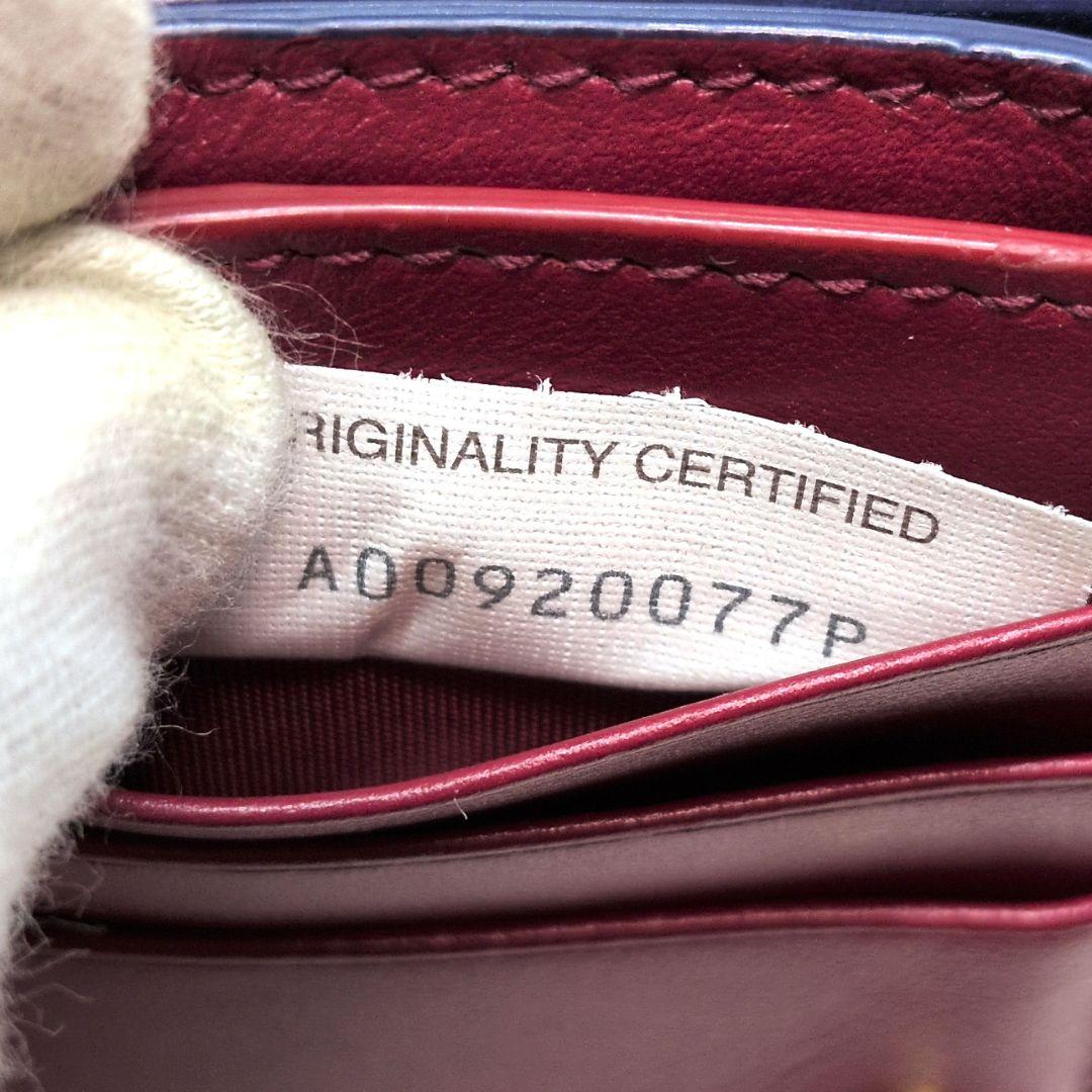 【極美品 RFID搭載 現行】ボッテガヴェネタ　スモールカセット　バイカラー