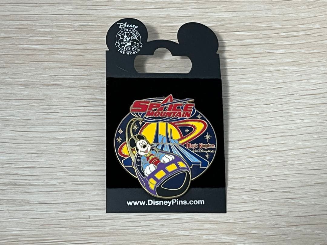 ディズニーワールド スペースマウンテン ピンバッチ
