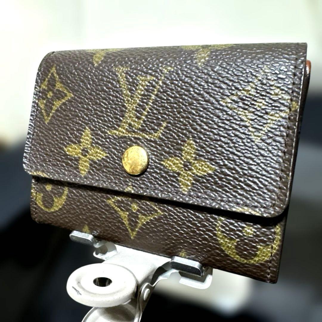 ②★使用感少/美品♪モノグラム ポルトモネプラ ケース 小銭入れ