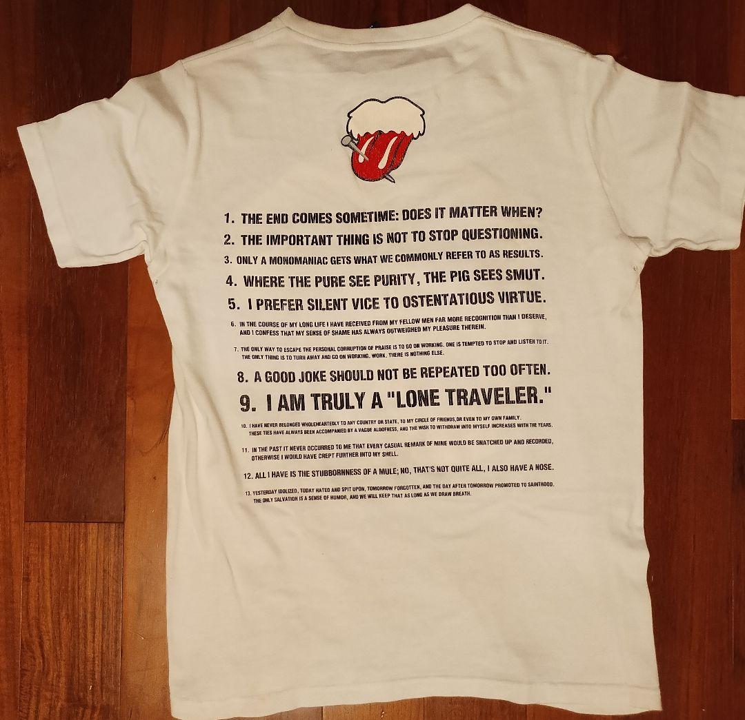 超貴重 キムタク着用 宮下期オリジナル ナンバーナイン Rストーンズ Tシャツ