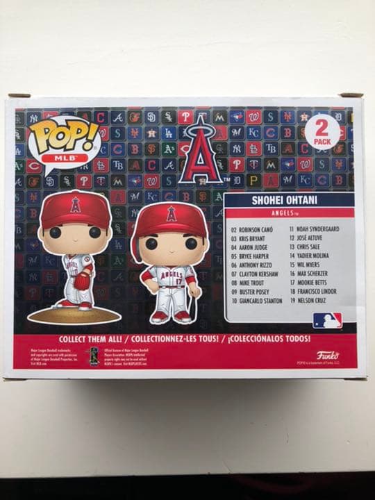 大谷翔平 フィギュア FUNKO POP白ユニ+OYO Sports23pcs