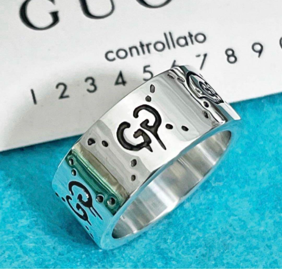 極美品‼️GUCCI 指輪　ゴーストリング　12号