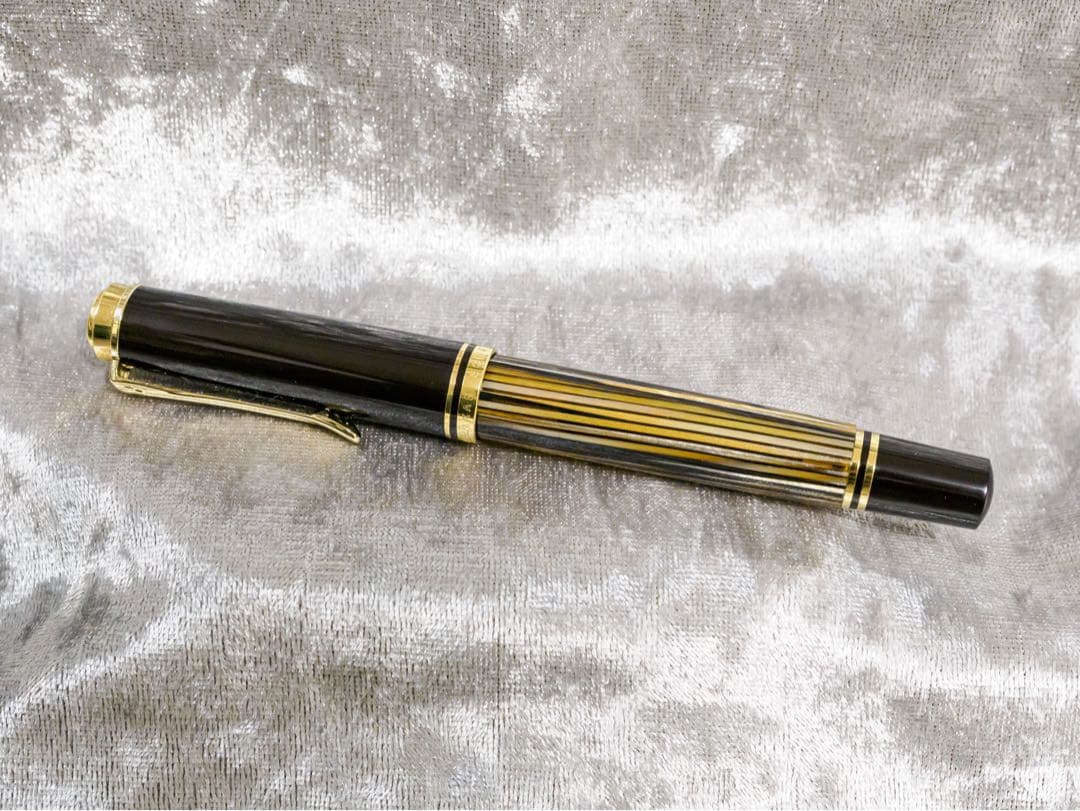 Pelikan スーベレーン M400 茶縞 ニブF　2016年発売限定品