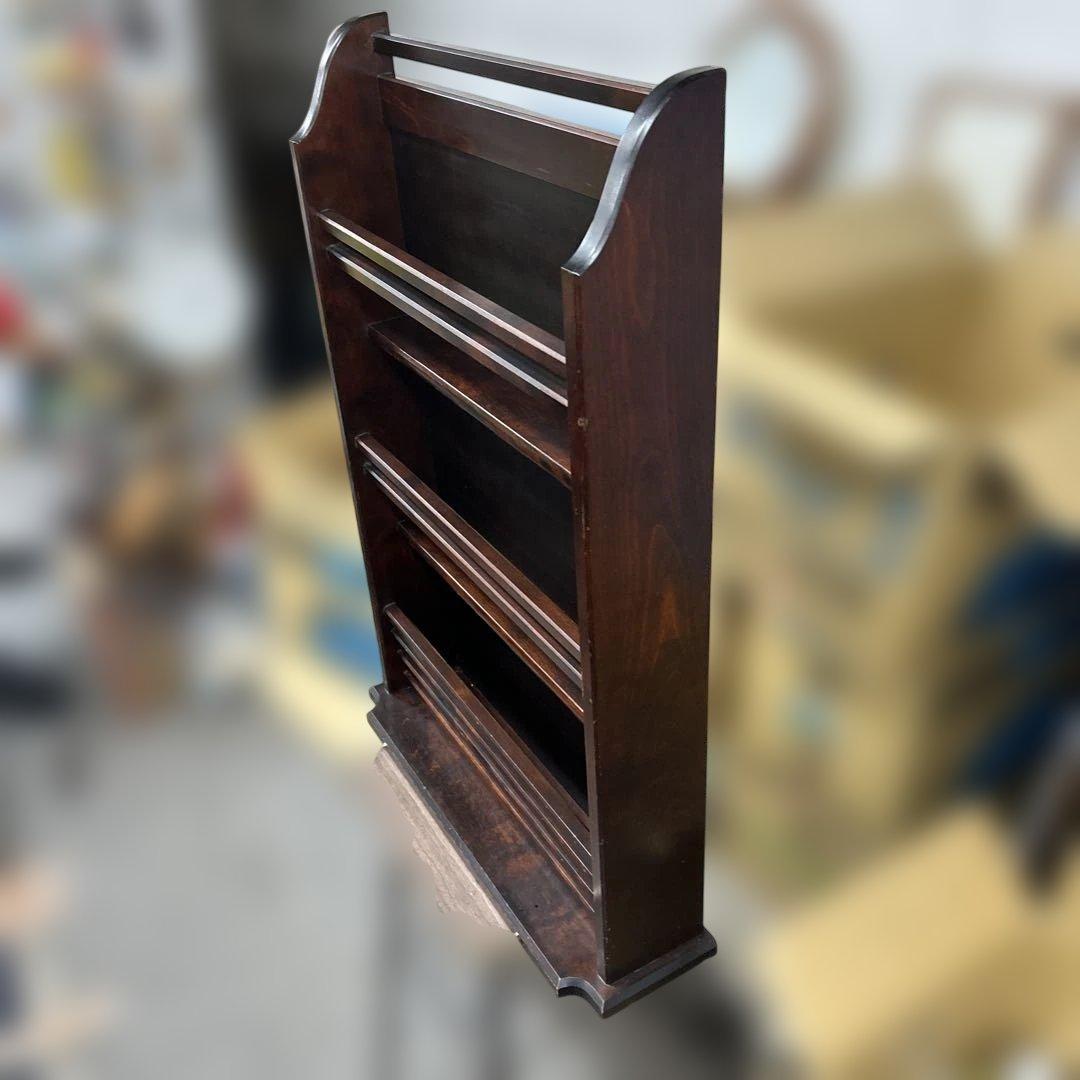 北海道民芸家具 スリッパラック マガジンラック 棚 アンティーク ビンテージ♪