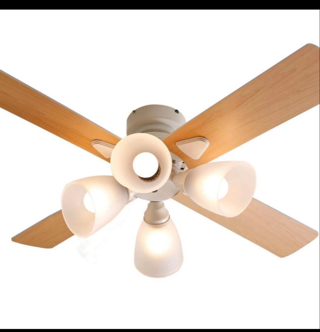 LOWYA シーリングファン シーリングファンライト おしゃれ LED 照明