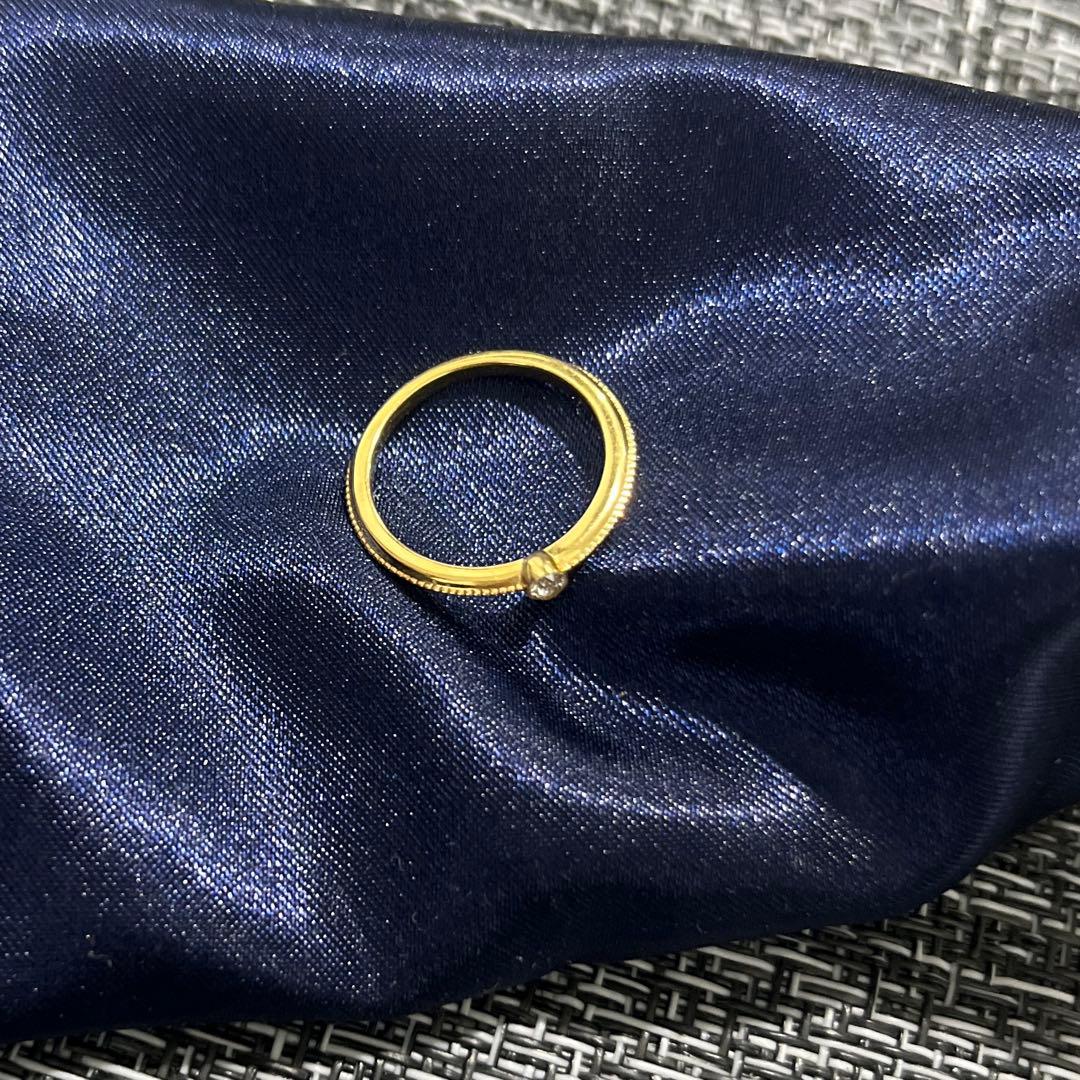 agete リング（K18）　9号