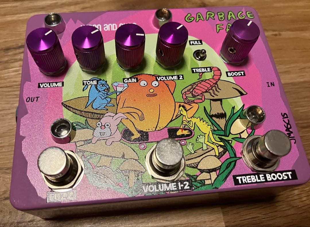 GARBAGE FACE wren and cuff エフェクター　fuzz