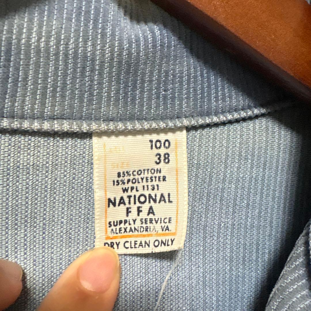 FFAジャケット 70s ヴィンテージ 古着 フェード ミズーリ州 USA